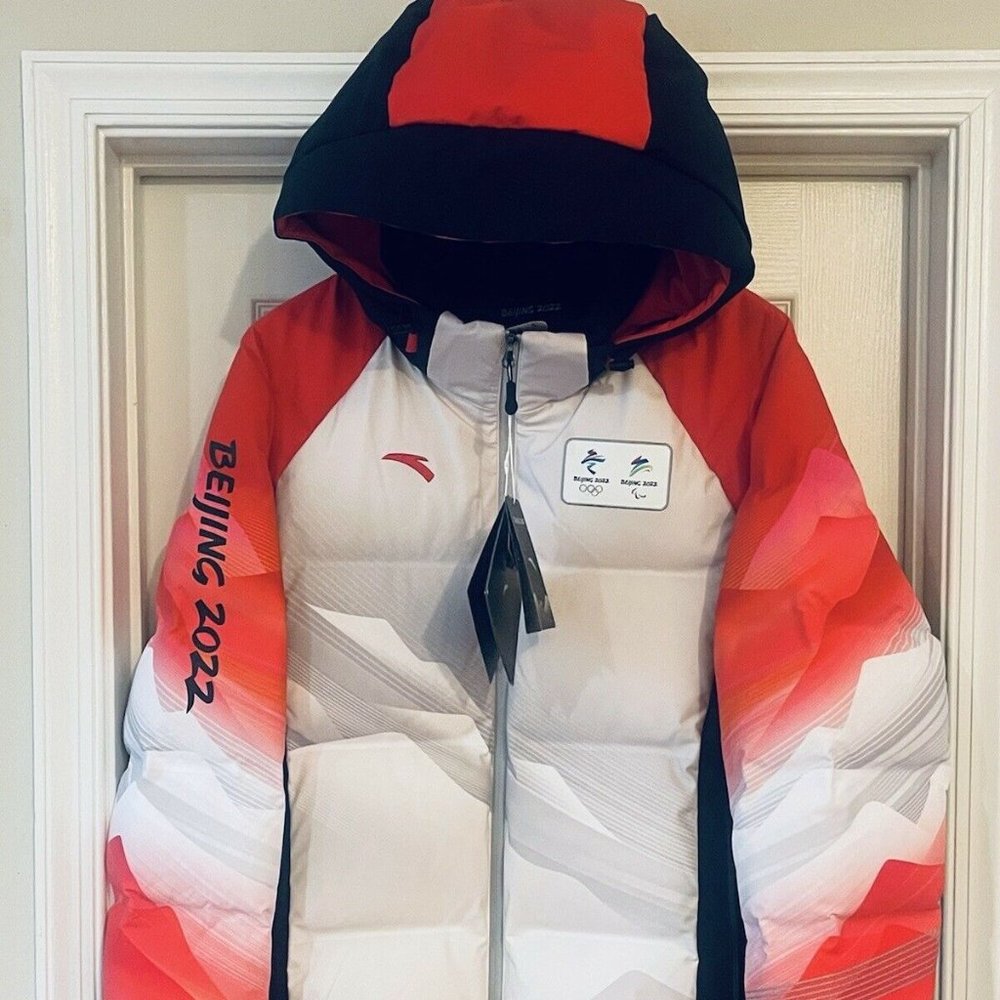 2022 Beijing Winter Olympics Down Jacket/Parka...Never worn...VERY RARE...